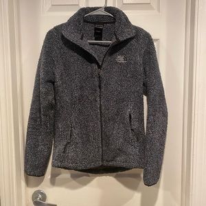 NorthFace women’s jacket- FUZZY!